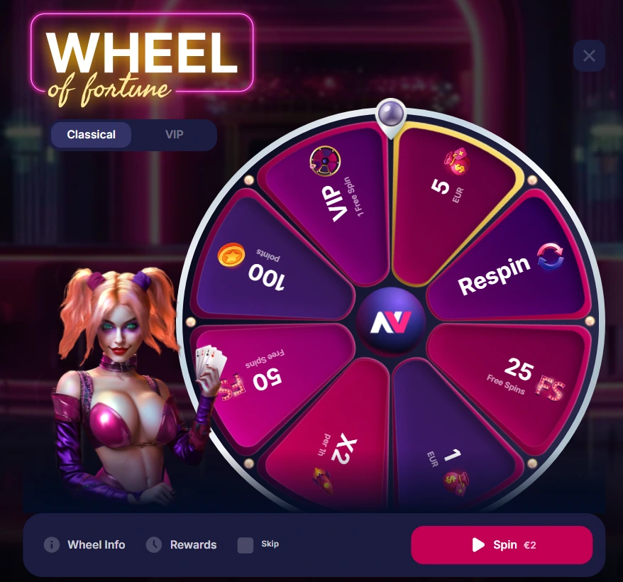 NV Casino promo – bonusové akce, free spins a odměny